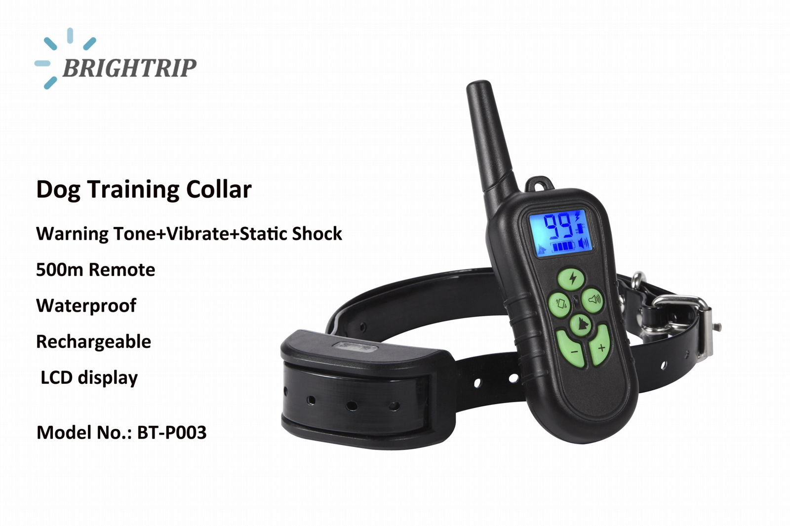 500 Meters Remote Friendly Training Collar 2