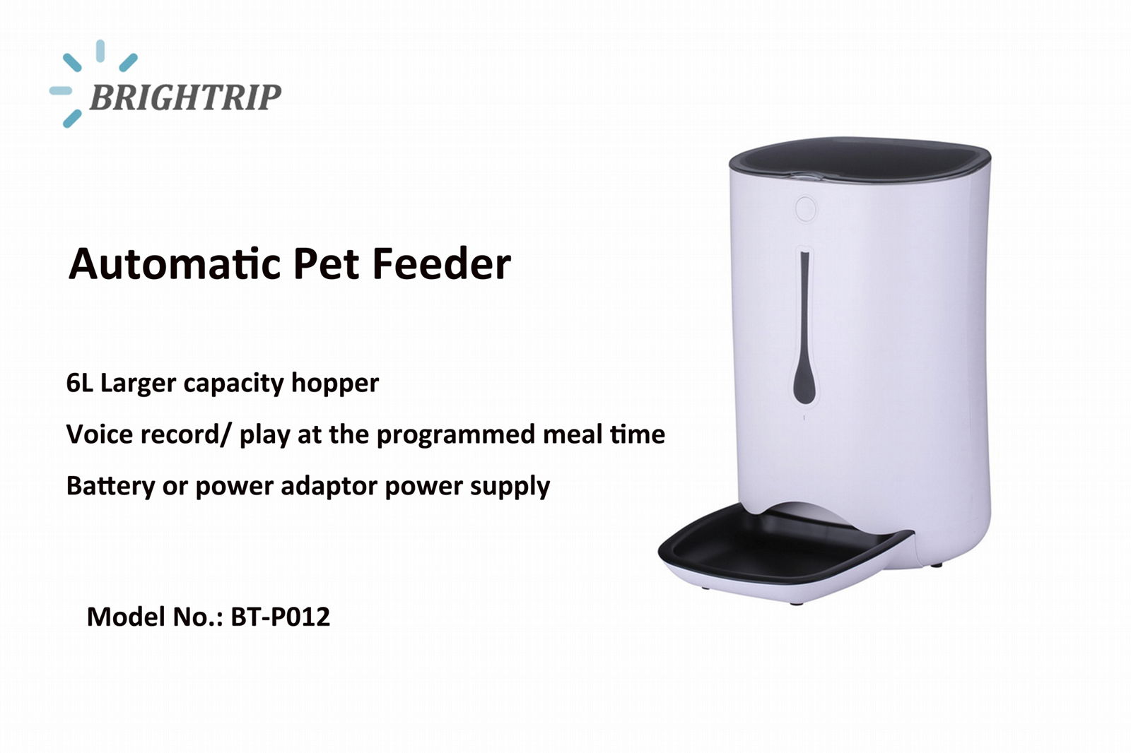 Automatic Smart Pet Feeder Food Dispenser for Dogs and Cats