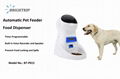 Automatic Pet Feeder 4 Meals Programmable Cat feeder Water Trays for Dog Puppy