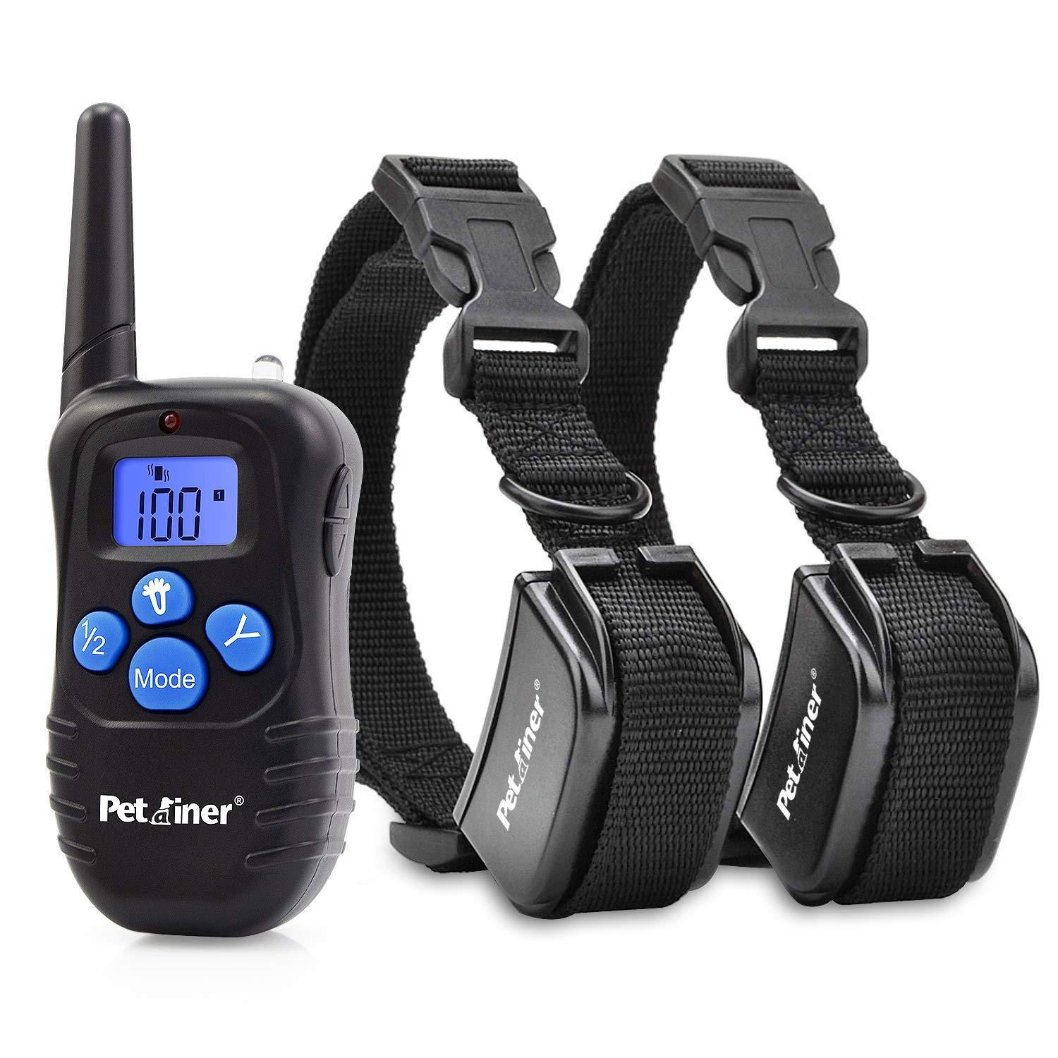 Amazon Best Seller Remote Dog Shock Collar with 2 Collars BT-P021-2 2