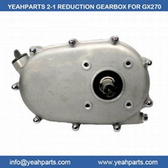 2-1 Wet Clutch Reduction Gearbox for Honda GX270/240