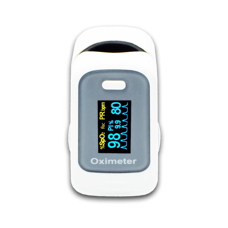 Four Colors Heart Rate Finger Pulse Oximeter SpO2 Ce Blood Oxygen  3