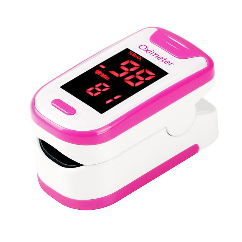 Five Colors Heart Rate Finger Pulse Oximeter SpO2 Easeai CE 5