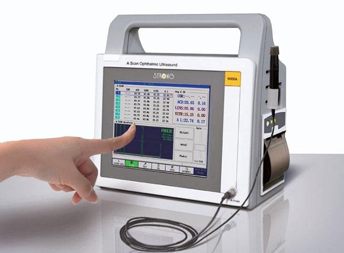 Medical Diagnosis Equipment a Scan Ophthalmic Ultrasound with USB and Mouse Port 2