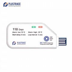 PLUSTRACE GC-1 Temperature instruments Data logger for cold chain.
