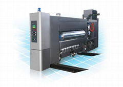 Automatic Carton Box Print & Gluing Machine