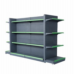 supermarket floor display stand grocery end shop shelving