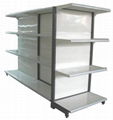 supermarket floor display stand grocery end shop shelving 2