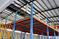 galvanized steel grating structure garret warehouse mezzanines 4