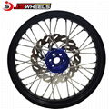 17 inch supermoto wheels Aluminium alloy 7116-T6 1