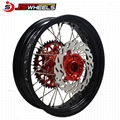 17 inch supermoto wheels Aluminium alloy 7116-T6 3