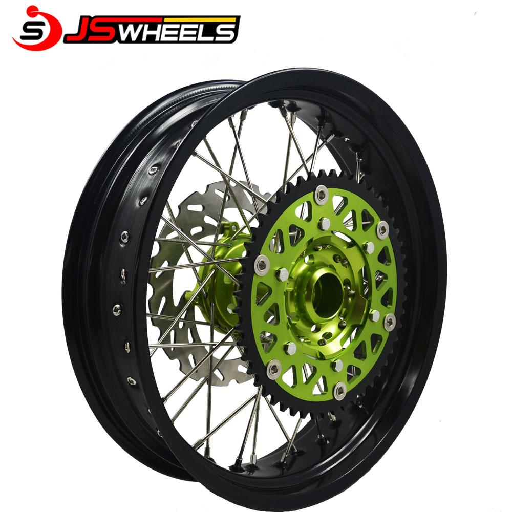 17 inch supermoto wheels Aluminium alloy 7116-T6 4