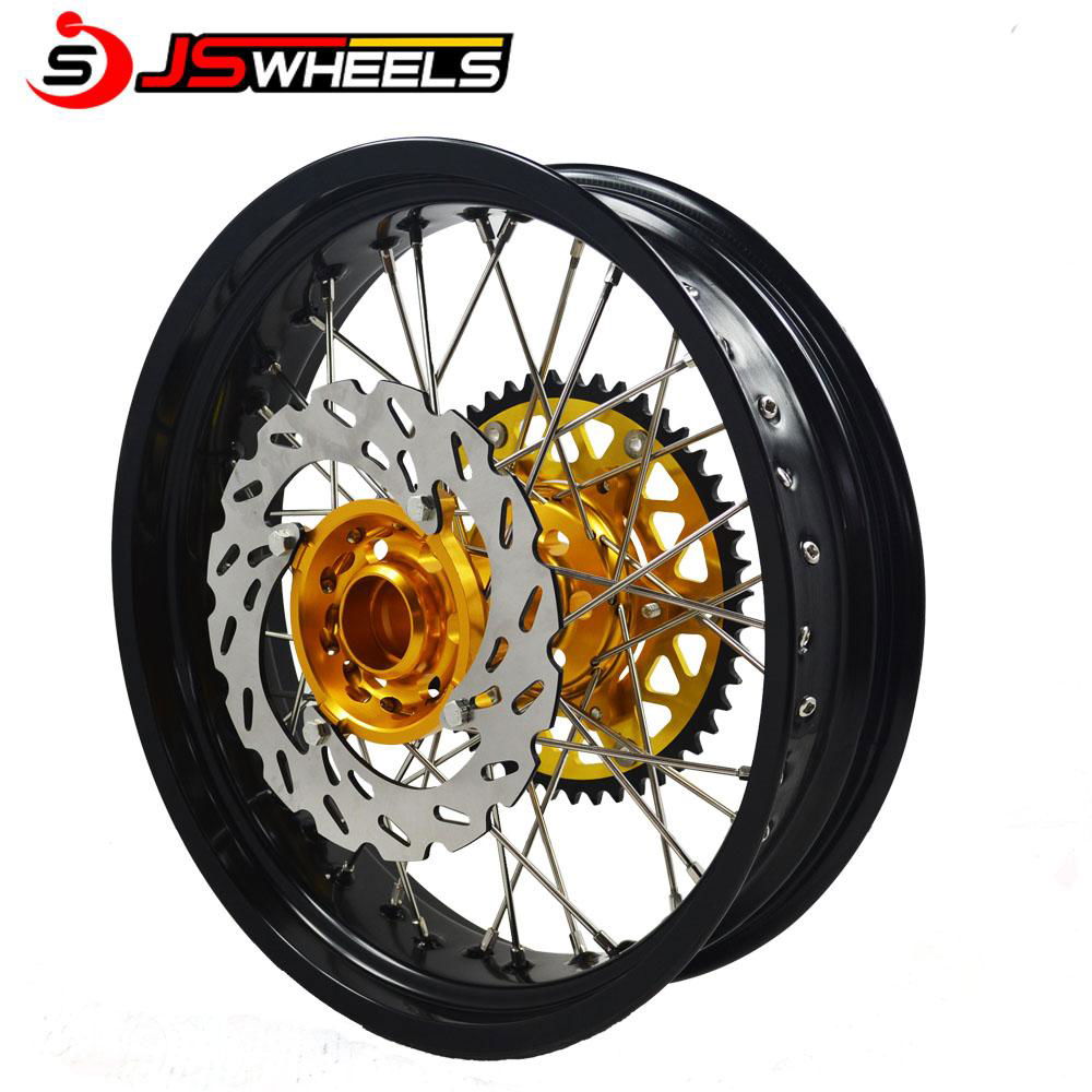 17 inch supermoto wheels Aluminium alloy 7116-T6 5