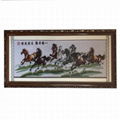 Home decoration handmade emboridery cross stitch of lucky horse 1