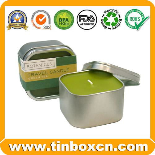 Hot Selling Customized Candle Metal Tin for Gift Packaging Box 3