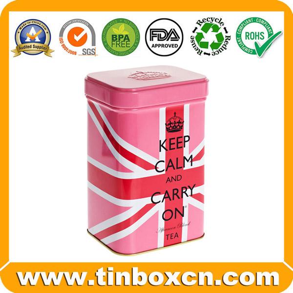 Rectangular Tea Box for Food Tin Container Tea Tin Box 1