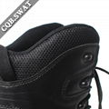 CQB.SWAT Genuine Leather Military Tactical Mens Force Black Boots Army Combat Zi 2