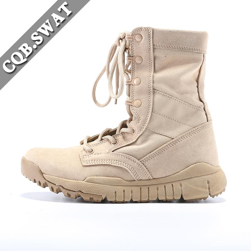 CQB.SWAT Summer Military Tactical Super light Solid Mens Boots Army ...