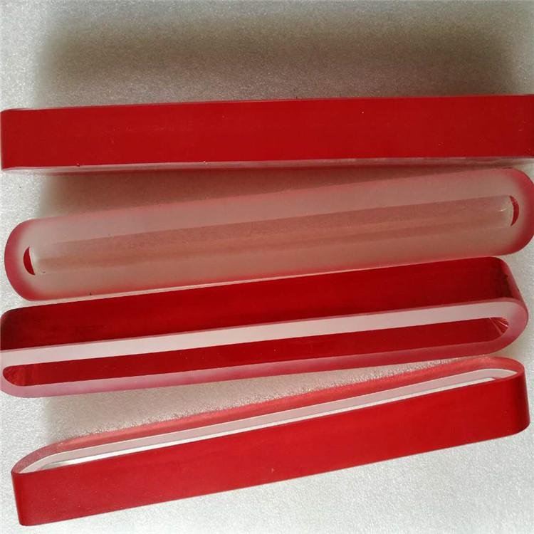 厂家直销单槽红色高硼硅钢化玻璃
