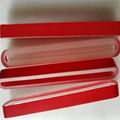 廠家直銷單槽紅色高硼硅鋼化玻璃 1