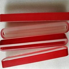 廠家直銷單槽紅色高硼硅鋼化玻璃