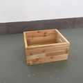 Solid wood box