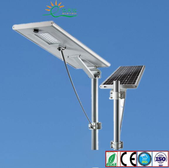 10W-100W All in one integrated Solar LED street light 
