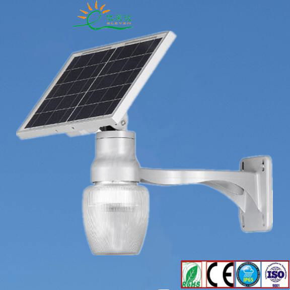 6W-12W Solar LED Garden light with Apple lampshade