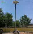 Manufacturer customized 8m pole Led power 60W whole sale led solar street light 2