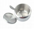 Premium Pure Stainless Steel Seasoning Pot 3pcs Set 4