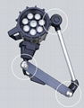 ONN-M2 CE approved adjustable long arm machine working light 4