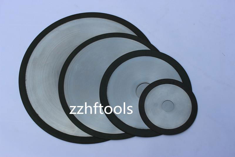 Diamond cutting wheel for cemented carbide 2