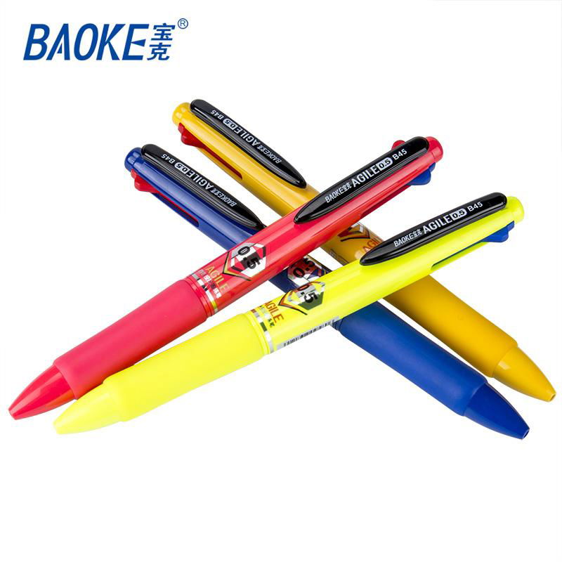 Multicolor Ball Pen         Writing 4 in 1 Ballpoint Pen 2