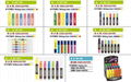 Multi Color Markers for Drawing Promotional Dye Ink Highlighter Marker Set 3