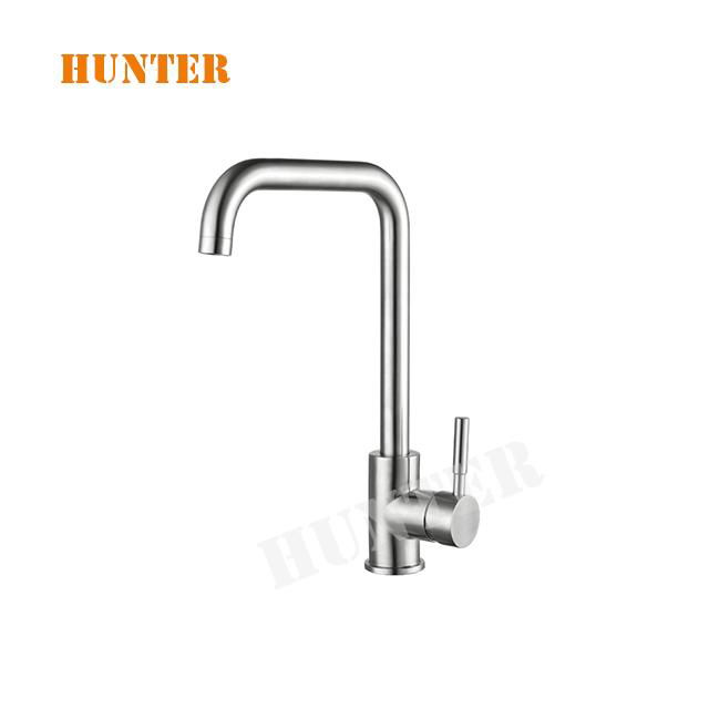Faucet Kitchen Sink Drainer 2 Bowl Rectangular Satin Steel 3