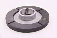 industrial brake lining with rotor