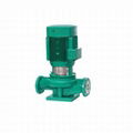 Vertical pipe centrifugal pump 