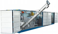 Domestic Waste water ECOM Mobile sludge dewatering unit