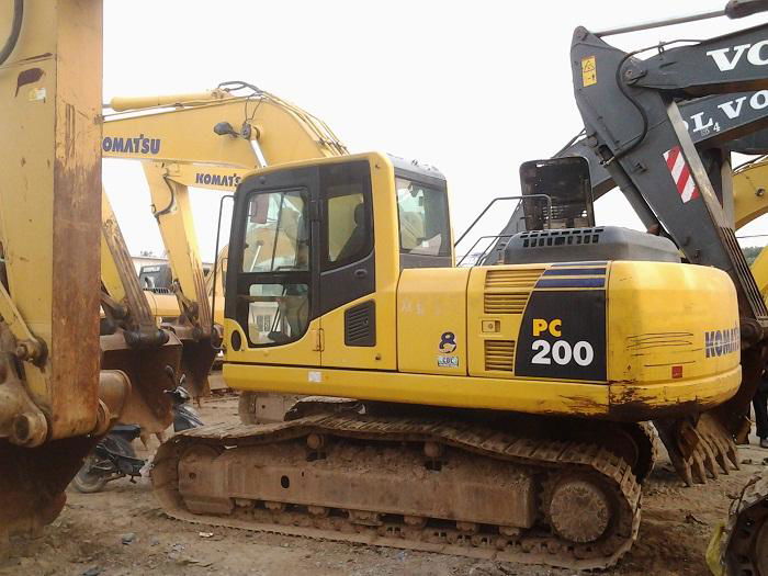 Used Komatsu PC200-8 Crawler Excavator of Used Excavator (PC200-8) 5