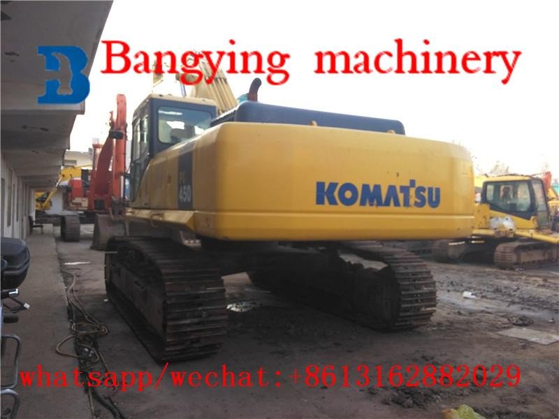 Used Komatsu PC450LC-7 Excavator 5