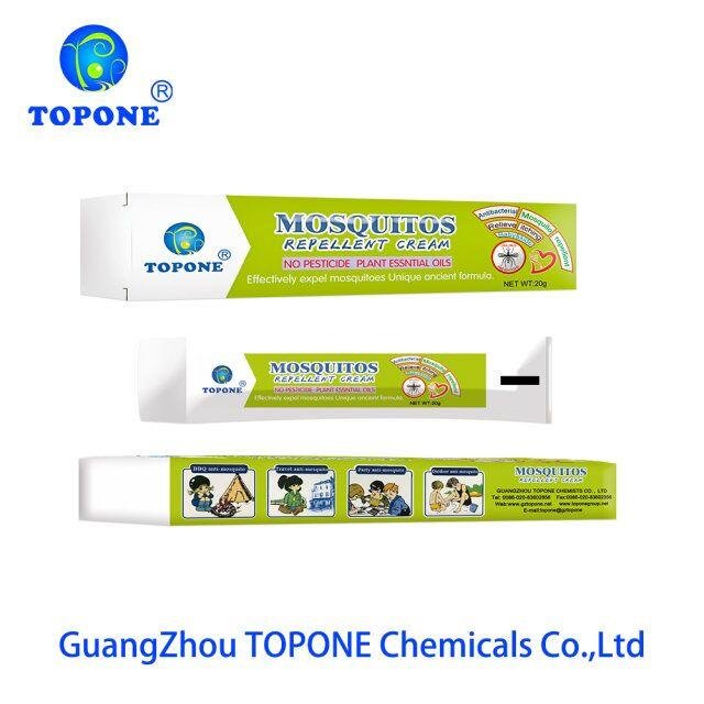 Topone 10g Anti Mosquito Cream/Hot Sale Mosquito Repellent Cream Herbal Cool Oil
