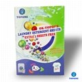 New Product Washing Powder Sheets For Apparel