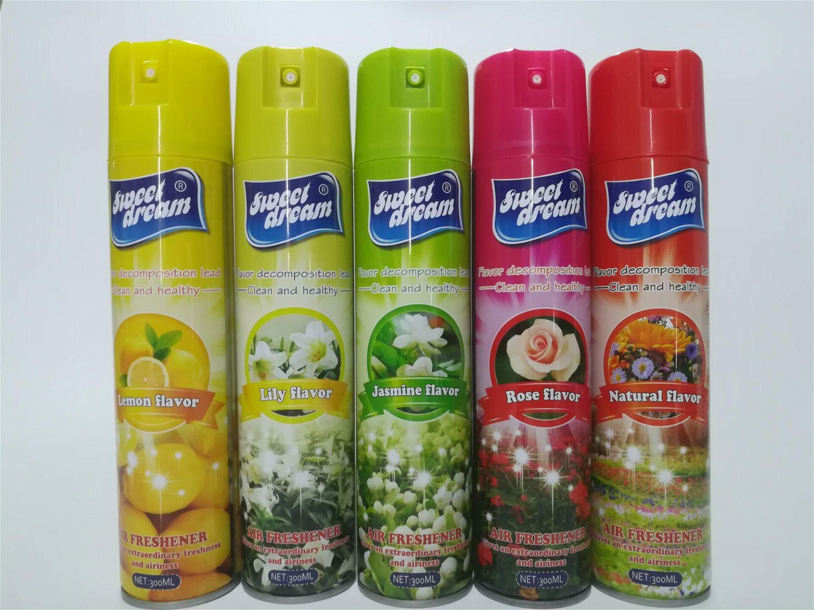 Sweet Dream Brand 300ml Powerful Remove Odor Hot Sale Air Freshener Spray 2