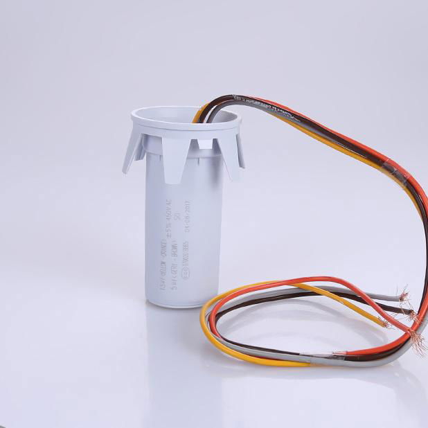 CBB60 Capacitor for Semiauto Washing Machine With wire capacitors