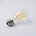 Wholesale A19-10D LED  dimmable  Warm white Filament light bulb 1