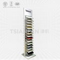 White Quartz Stone Sample Display Stand 1