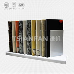 Trendy quartz stone countertops display rack-SRT2021