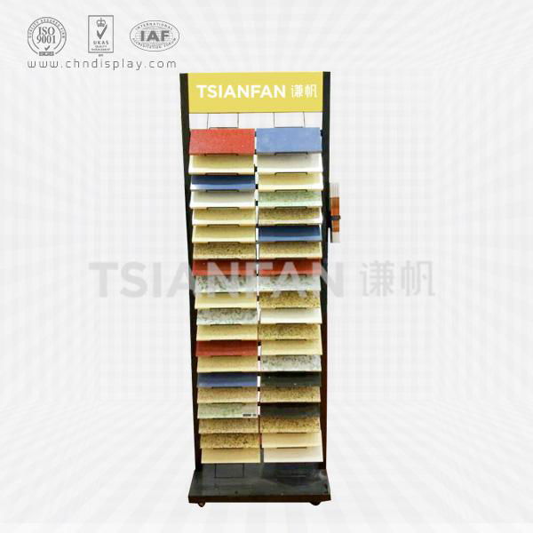 Quartz Stone Sample Shelf Display Rack-SRL2041