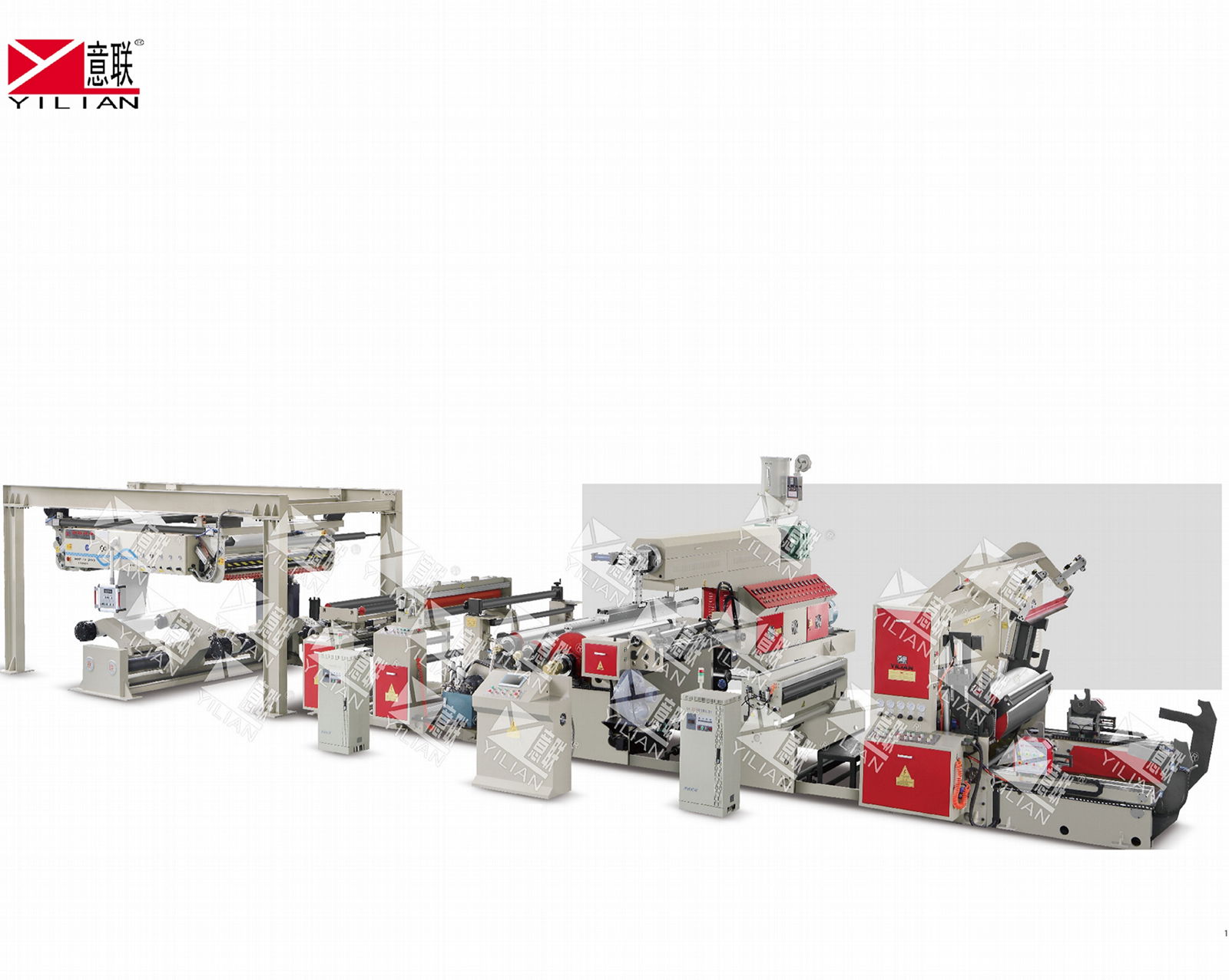 yilian brand automatic paper poly coating machine