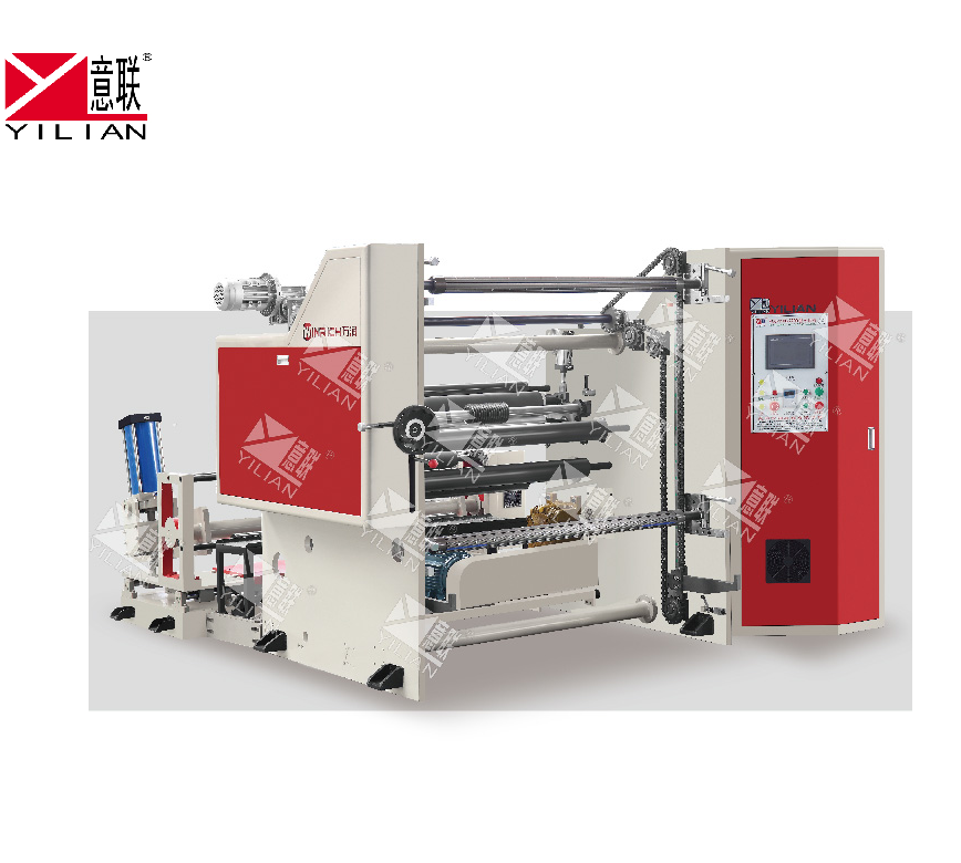 yilian brand paper cup bottom slitter and rewinder
